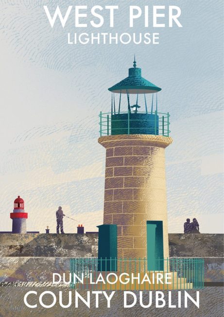 Dun Laoghaire West Pier Lighthouse