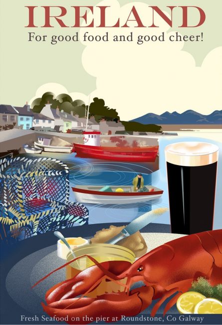 Seafood – Roundstone, Connemara