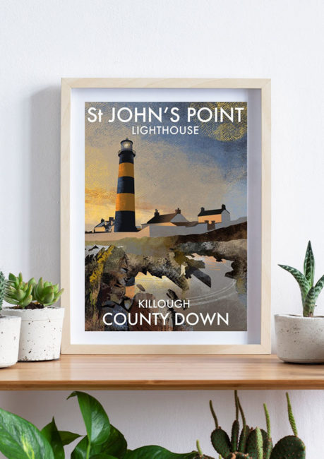 St John's Point Lighthouse (Co Down) - Ireland Posters.ie