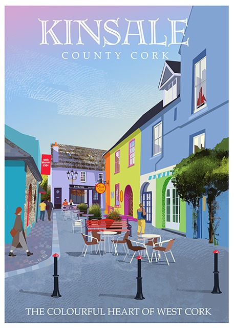 Kinsale’s Colourful Streets, County Cork