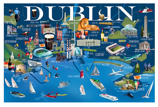 Dublin City-Map