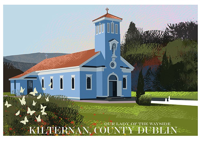 Kilternan, County Dublin:  The ‘Blue Church’