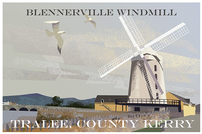 Blennerville Windmill, Tralee, County Kerry