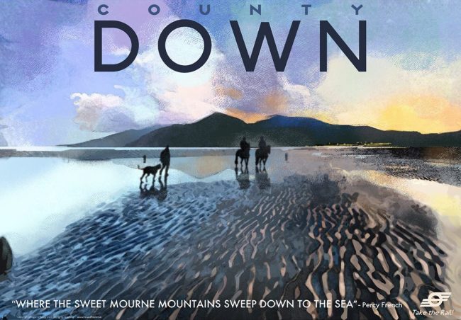 County Down and the Mourne Mountains