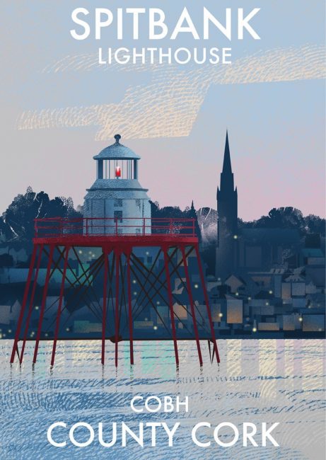 Spitbank Lighthouse, Cobh, County Cork